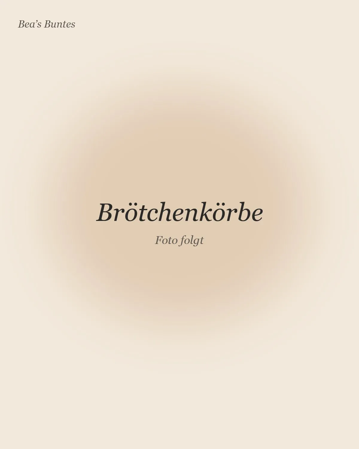 Brötchenkorb aus festem Baumwollstoff mit umgeschlagenem Rand